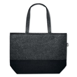 DUO INDICO Sac shopping en feutre RPET
