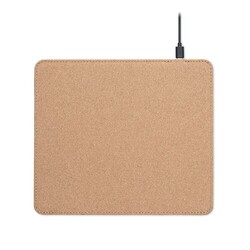 WIRELESS MATTY Tapis de souris chargeur liège