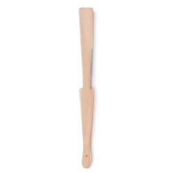 BOWFAN Eventail  en bois arc-en-ciel