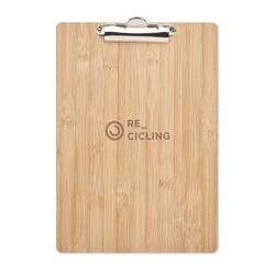 CLIPBO Porte-bloc en bambou A4