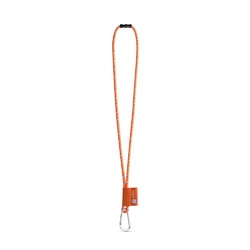 75091. SET Lanyard NAUTIC Longe (Ø 7 mm) avec mousqueton en forme de D de 55 mm et fermoir de sécurité Ø 7 mm