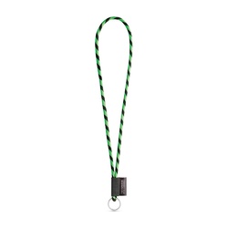 75093. SET Lanyard TUBE Long (Ø 7 mm) avec anneau Ø 32 mm