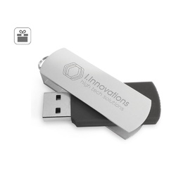 BOYLE 8GB. Clé USB 8GB avec attache en métal