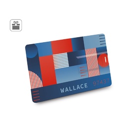 WALLACE 8GB. Clé USB 8GB UDP en ABS