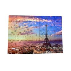 Puzzle français RECTANGLE en bois 20 pièces