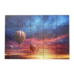 Puzzle français RECTANGLE en bois 90 pièces