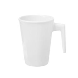 Mug céramique blanche brillante 280ml - FIDEL