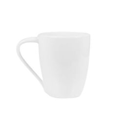 Mug céramique blanche brillante 250ml - PERONELLE