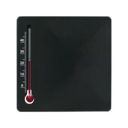 THERMOMETRE CARRE EN MATIERE RECYCLEE