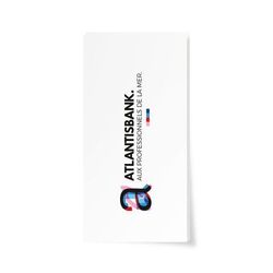 ETIQUETTES BRISTOL 50X25 mm IMPRIMEES QUADRI RECTO - PAQUET DE 100