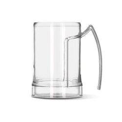 MUG CHOPE DE BIERE PLASTIQUE (TRITAN) 50 cl RAS BORD