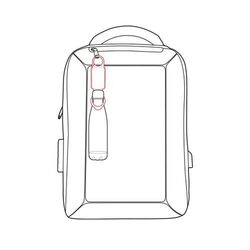 LAMPE DE SECURITE A CLIPSER ET PORTE-BOUTEILLE