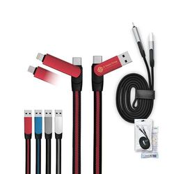 CABLE DE CHARGE RAPIDE ET TRANSFERT  6 EN 1
