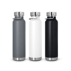 BOUTEILLE GOURDE ISOTHERME DOUBLE-PAROI INOX 65 cl