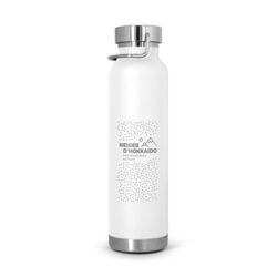 BOUTEILLE GOURDE ISOTHERME DOUBLE-PAROI INOX 65 cl