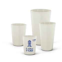 GOBELET REUTILISABLE EN BIOCOMPOSITE 12 cl RAS BORD