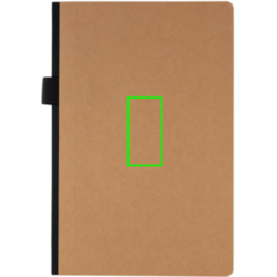 Carnet A5 à couverture rigide avec soufflet