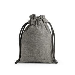 GIBRALTAR. Sac cadeau en coton recyclé (70%) et polyester (30% rPET) (140 g/m²)