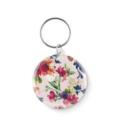 PIN KEY Porte-clés en métal insert papier