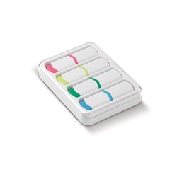 Set de surligneurs de 4 pces 75 mm