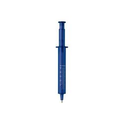 Stylo seringue transparent