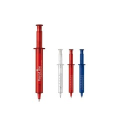 Stylo seringue transparent