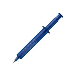 Stylo seringue transparent