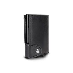 Portefeuille avec porte-cartes bleue RFID