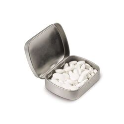 Boîte étain bonbons menthe