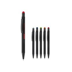 Stylo stylet NEW YORK caoutchouté noir