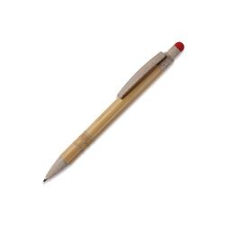 Stylo bille en bambou et paille de blé