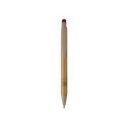 Stylo bille en bambou et paille de blé