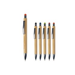 Stylo-stylet New York en bambou