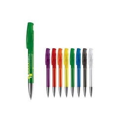 Stylo Avalon Transparent Pointe métal