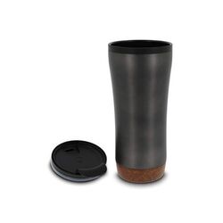 Mug double paroi avec base en liège 480ml