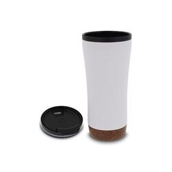 Mug double paroi avec base en liège 480ml