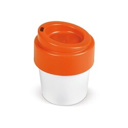 Tasse à café avec couvercle Hot-but-cool 240ml