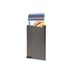 Porte-cartes bancaire en aluminium