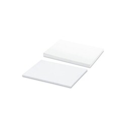 25 feuilles Repositionnables 72x50mm, quadrie