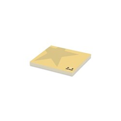 100 feuilles Repositionnables, 72x72mm, quadrie.