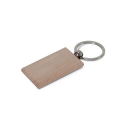 Porte-clés rectangulaire en bois