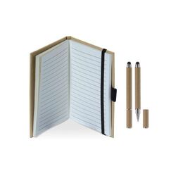 Carnet en carton A6 + stylo LT87949