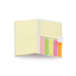 Carnet avec marques pages