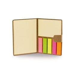 Carnet avec marques pages