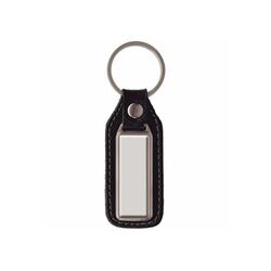 Porte-clés cuir/métal