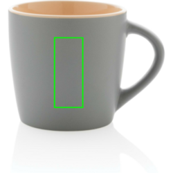 Mug 300ml en céramique avec intérieur coloré