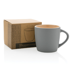 Mug 300ml en céramique avec intérieur coloré