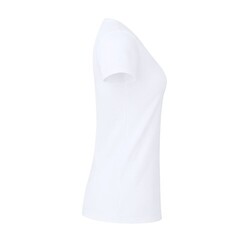 T-Shirt Femme Blanc Iconic V-Neck