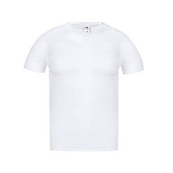 T-Shirt Adulte Blanc Iconic V-Neck