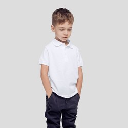Polo Enfant Blanc 